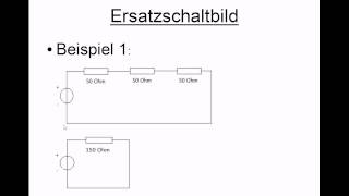 Ersatzschaltbild [upl. by Moises]