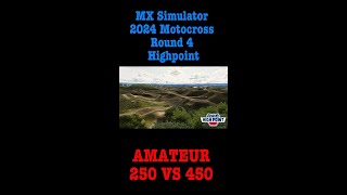 MX Simulator 2024 Motocross Round 4 Highpoint [upl. by Callas]