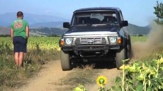 Nissan Patrol RB25DET Hooning  PURE SOUND version [upl. by Lesak]