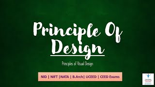 Principles of Design  What is Principle of Design [upl. by Ytnom]