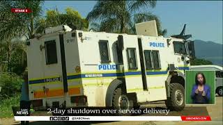 Total Shutdown  Louis Trichardt residents continue protesting over lack of service delivery [upl. by Limbert]