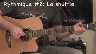 Guitare acoustique Les 9 rythmiques [upl. by Tipton38]