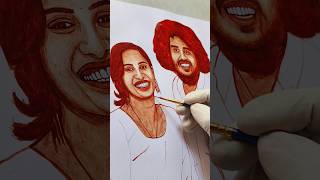 Blood Art ❤️8147858693kannada drawing artist painting viralshorts trending trendingshorts [upl. by Eatton343]