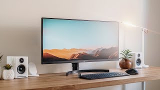 LG Ultra Wide Monitor Review 34WN750 [upl. by Jehanna]