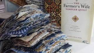 Farmers Wife Sampler QuiltThe Blue Collection by Karen Walker [upl. by Ainavi346]