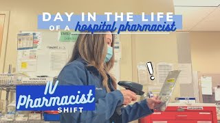 A FULL day in the life of a hospital pharmacist  IV Central Shift [upl. by Brannon]