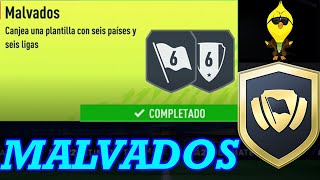 SBC  HIBRIDO DE LIGAS Y PAISES  MALVADOS  FIFA 22  COMPLETADO  SIN LEALTAD  POLLITOYEISON [upl. by Mellie]