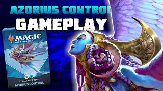 Azorius Control Challenger Deck Gameplay Magic Arena [upl. by Bowrah188]