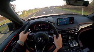 2022 Acura MDX Type S  Premium Fun at a Fair Price  POV Review [upl. by Zined]