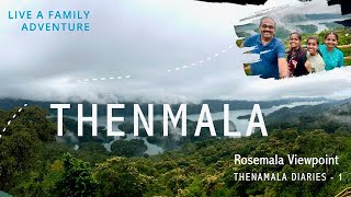 Rosemala View Point in Thenmala Tour Package  Thenmala Sightseeing  Thenmala Diaries PART 1 [upl. by Kelcy]