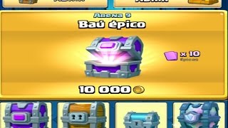 Abrindo vários baús Clash Royale [upl. by Beuthel]