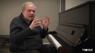 Yefim Bronfman Talks about Beethovens Piano Concerto No 3 [upl. by Ecraep]