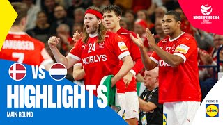 Who can stop them 😳  Denmark vs Netherlands  Highlights  Mens EHF EURO 2024 [upl. by Berger]