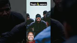 Nagin🐍sapera😂funnyvideo funny shorts amitffytcomedy surajroxfunnyvibeo realfools viralnagin [upl. by Airol]