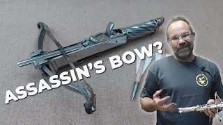 Medieval ASSASSINS CROSSBOW Balestrino ASSEMBLED amp TESTED [upl. by Fish]