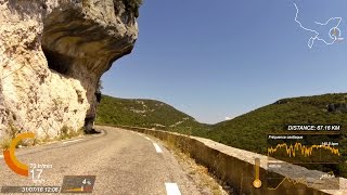 20160731Murs  Gordes  Gorges de la Nesque 1080p Large 25 fps [upl. by Hendrick]