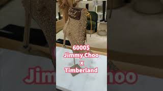 JIMMY CHOO X TIMBERLAND 6 INCH CRYSTAL BOOT [upl. by Aivartal106]