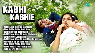 Kabhi Kabhie  Full Album  Amitabh Bachchan  Rakhee Gulzar  Kabhi Kabhi Mere Dil Mein [upl. by Amitaf907]