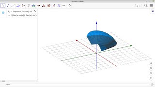 Cómo graficar sólidos en coordenadas esféricas en Geogebra Tutorial [upl. by Loni]