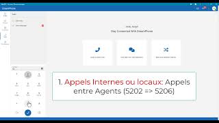 Téléphonie IP Présentation de notre Web Phone SoftPhone [upl. by Rand]