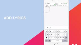How to Add a Lyrics from the iOS Musixmatch app [upl. by Asilegna]