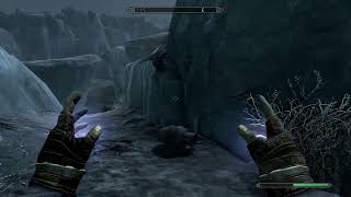 Skyrim Anniversary Edition New level 100 destruction leveling trick [upl. by Nahshun]