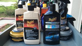 Meguiars Ultimate Liquid Wax amp M21 Synthetic Sealant 20  WaxMode Review [upl. by Xuaeb]