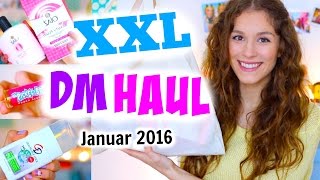 Upsssfast 60€ XXL DM HAUL ♡ Januar 2016 BarbieLovesLipsticks [upl. by Ailsa]