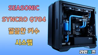 Seasonic SYNCRO Q704 Custom Watercooling Build [upl. by Vannie]