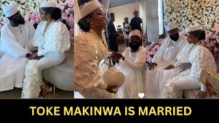 See What Happened At Toke Makinwas Marriage [upl. by Gilus]