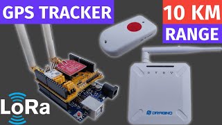 LoRa GPS Tracker Tutorial  LoRaWAN with Dragino and Things Network [upl. by Merralee49]