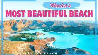 🏖️ I Found Mexicos Most BEAUTIFUL Beach ❤️ In 2025 GO TO BALANDRA BEACH lapaz cabo playa [upl. by Ahseiuqal60]