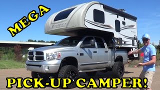 2018 Palomino HS2902 Backpack Edition Camper on lifted 2007 Dodge Ram 2500 Tour and Review [upl. by Scholem529]