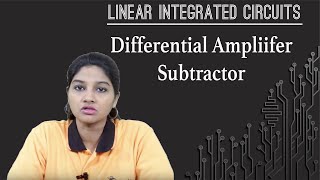 Differential Amplifier Subtractor  Introduction to Operational Amplifiers in EXTC Engineering [upl. by Clarey]