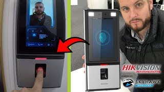 HIKVISION FACIAL RECOGNITION ACCESS CONTROL TERMINAL [upl. by Yi]