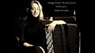 Vivaldi  The Four Seasons Winter on Accordion  Elisa van Kesteren [upl. by Gustave]