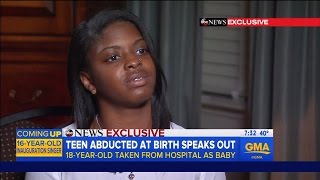 Teen Kidnapped 18 Years Ago Says Woman Who Stole Her Will Always Be Mom [upl. by Xineohp]