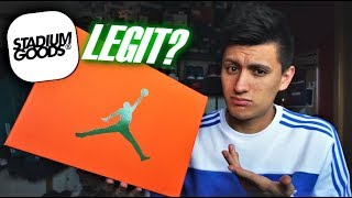 Does Staduium Good Sell Fake Sneakers Unboxing [upl. by Etteve]