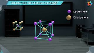 7  Class 12  Chemistry  Solid State  Structure of Ionic Compounds [upl. by Christie389]