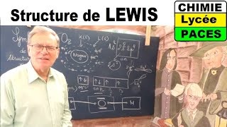 Structure de LEWIS – Atome OA case  Chimie atomistique [upl. by Alael]