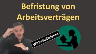 Befristung von Arbeitsverträgen  einfach erklärt [upl. by Sparrow525]