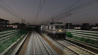 12859 Gitanjali Express indianrailways gaminghalt trainsimulator railworks3 [upl. by Naujd]