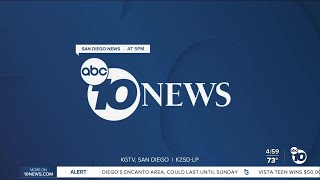 ABC 10News at 5pm Top Stories [upl. by Bouchier]