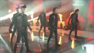 120210 MBLAQ  전쟁이야 This is war  KBS Music Bank [upl. by Anh]