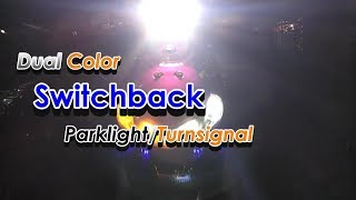 Switchback Light Setup on Motorcycle [upl. by Kcoj]