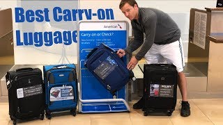 Best CarryOn Luggage  Travel Pro Max Lite 4 FlightPath Delsey Air Elite Samsonite Aspire XLite [upl. by Lucas]