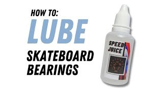 Lubricate you skateboard bearings CORRECTLY a step by step how to guide [upl. by Sutniuq]