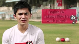 Footballing Dreams with Sunil Chhetri [upl. by Tabby]