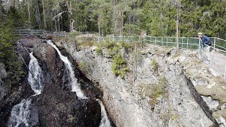 Hiking around Styggforsen in Dalarna Sweden [upl. by Allehs]