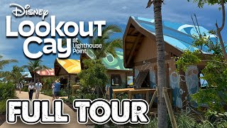 Lookout Cay at Lighthouse Point  Tour Disney’s New Island Destination [upl. by Eusebio672]